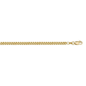 10K Yellow Gold  18" Curb Chain