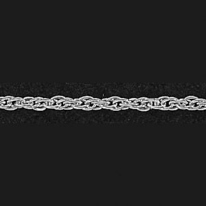 Sterling Silver 14" Soft Rope Chain