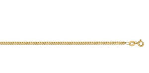 10K Yellow Gold Light Curb Chain 16"