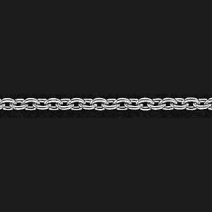 Sterling Silver 16" Cable Chain