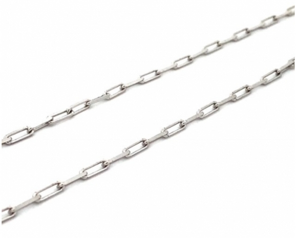 Sterling Silver Paperclip Chain 18
