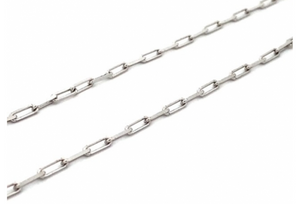 Sterling Silver 16" Light weight Paperclip Chain