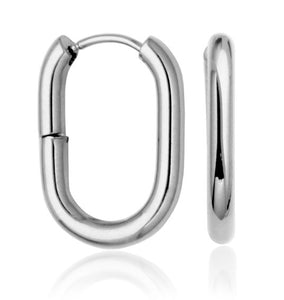 Steelx Stainless Steel Square Oval Tube Hoop 16mm