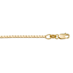 10K Yellow Gold 20" Box Link Chain