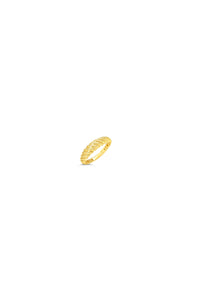 10K Yellow Gold Small "Croissant" Ring