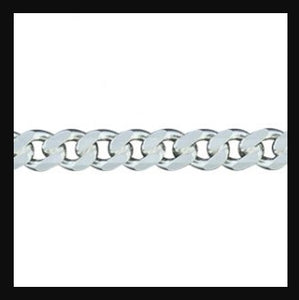 Sterling Silver 8" Curb Bracelet