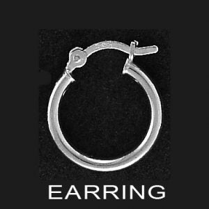 Sterling Silver Small Hoops