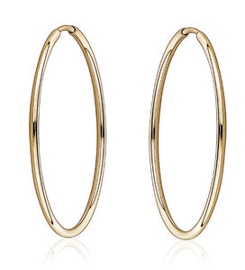 10k Yellow Gold 1.6mm x 12mm Super Flex Sleeper