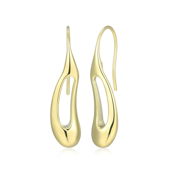 Elle Sterling Silver/Yellow Gold Plate 