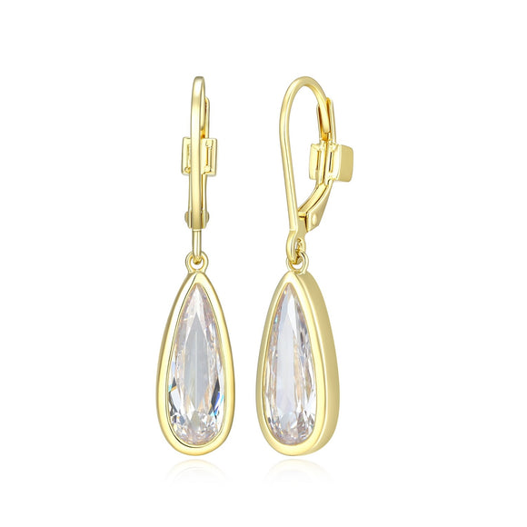 Elle Sterling Silver/Yellow Gold Plate 