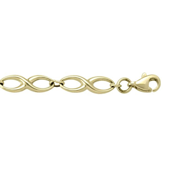 10K Yellow Gold  7 1/4