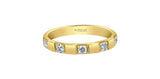 10K Yellow Gold Canadian Diamond Band