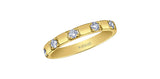 10K Yellow Gold Canadian Diamond Band