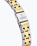 Festina Quartz 50M WR Stainless Steel/Yellow gold Plate Case & Bracelet