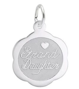 Sterling Silver Grand Daughter DIsc