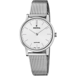 Festina Swiss Quartz 50M WR Stainless Steel Case & Mesh Bracelet