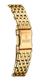Festina Swiss Quartz Date 50M WR Black Dial Gold Plated Stainless Steel Case & Bracelet