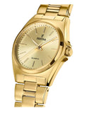 Festina Quartz 50M WR Gold Plated Stainless Steel Case and Bracelet