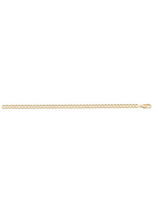 10K Yellow Gold 20" Fine Open Link Chain