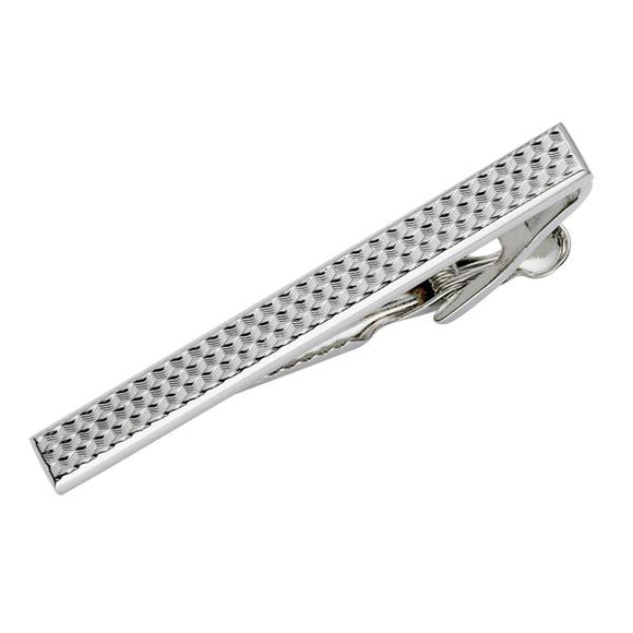 Alpine Stainless Steel Wave Design Textured Tie Bar