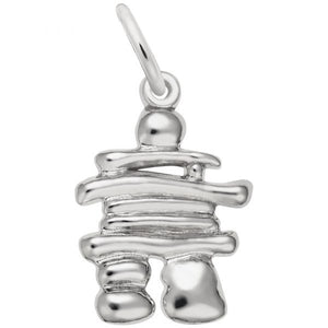 Sterling Silver Large Inukshuk