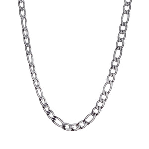 Steelx Stainless Steel 5.8mm Figaro Chain 20"