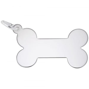 Sterling Silver Dog Bone