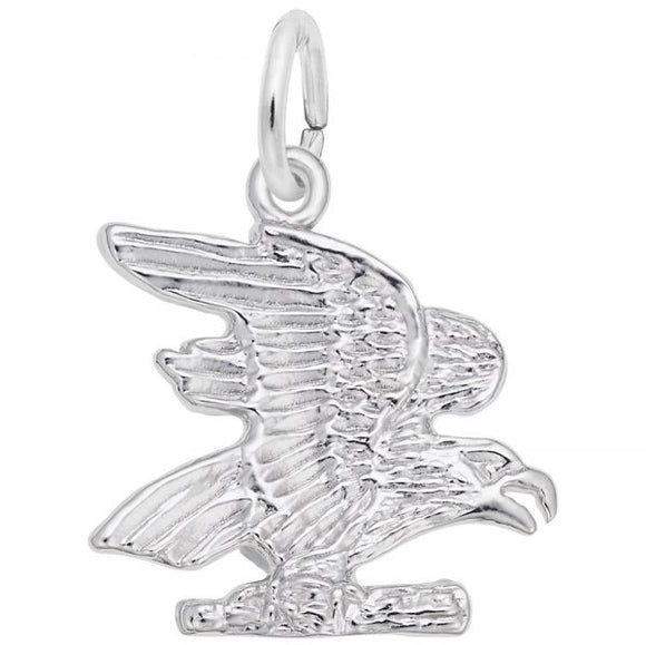 Sterling Silver Eagle on Branch