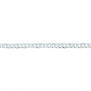 Sterling Silver 18" Medium Fine Curb Chain