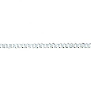 Sterling Silver Light Curb Chain 24"