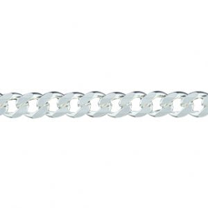 Sterling Silver 20" Medium Heavy Curb Chain