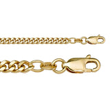 10K Yellow Gold 20" Curb Link Chain